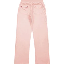 Online Tonal velour joggebukse, Peach Blossom Bukser Jente 8-16 År | Bukser Baby Gutt