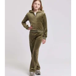Best Tonal velour joggebukse, tea leaf Bukser Jente 8-16 År | Bukser Baby Gutt