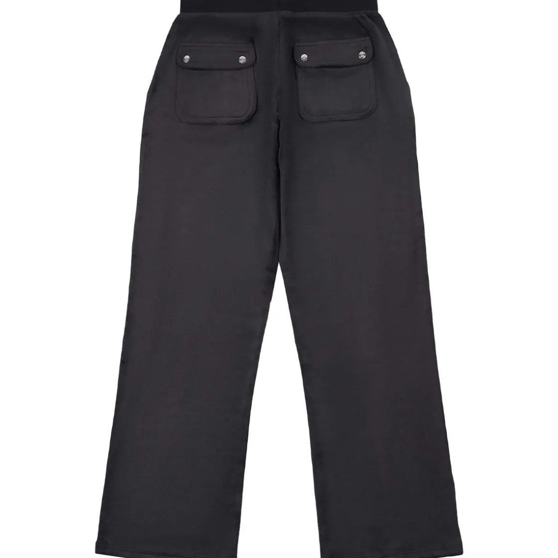 Sale Tonal velour joggebukse, jet black Bukser Jente 8-16 År | Bukser Baby Gutt