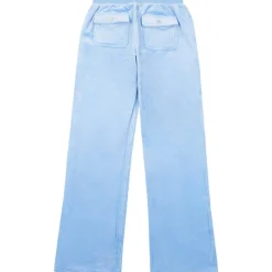 Sale Tonal velour joggebukse, della robbia blue Bukser Jente 8-16 År | Bukser Baby Gutt