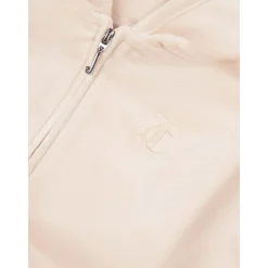 Outlet Tonal velour hettejakke, Gray Morn Gensere Jente 8-16 År | Gensere & Overdeler Gutt