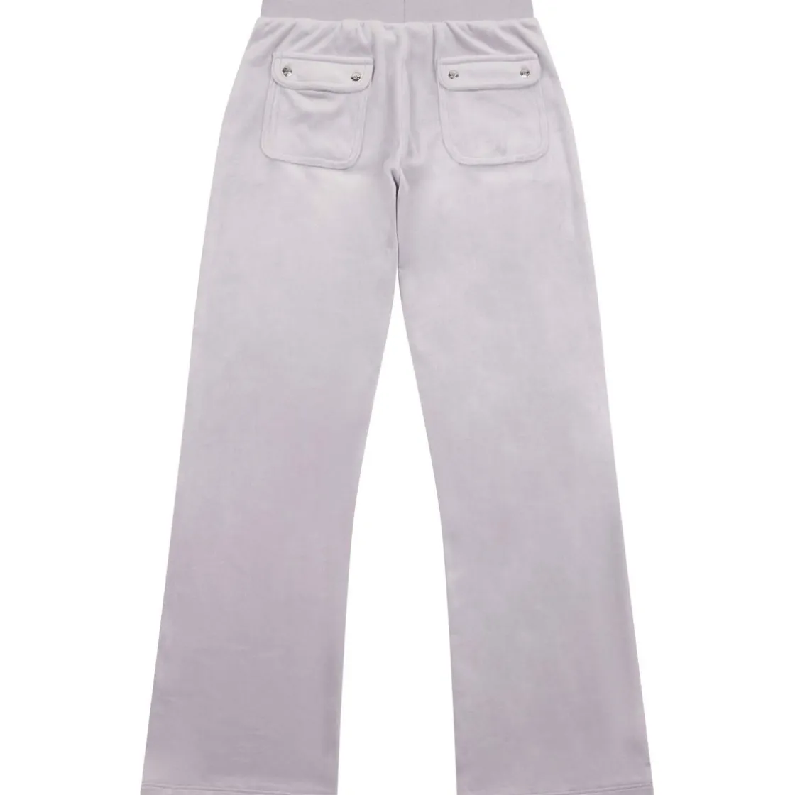 Outlet Tonal velour joggebukse, dapple grey Bukser Jente 8-16 År | Bukser Baby Gutt