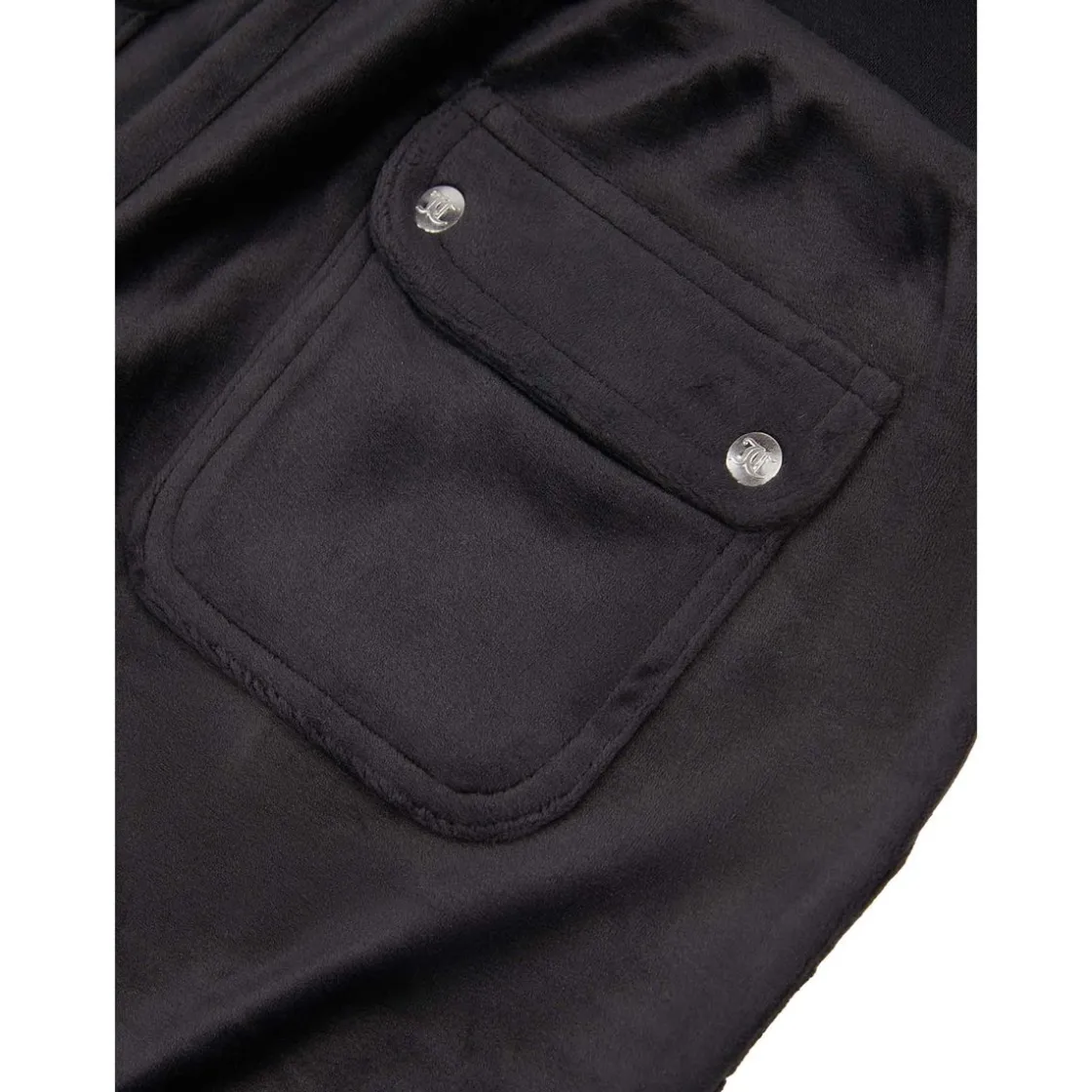 Sale Tonal velour joggebukse, jet black Bukser Jente 8-16 År | Bukser Baby Gutt