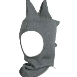 Clearance Dino balaclava til barn, støvgrønn Vinterluer Barn | Vinterluer Baby