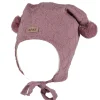 Sale vinterlue med kabelstrikk, old rose Vinterluer Barn | Vinterluer Baby