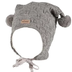 Clearance vinterlue med kabelstrikk, beigemelert Vinterluer Barn | Vinterluer Baby