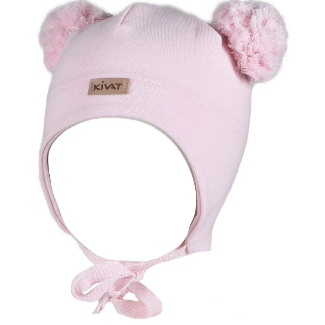Clearance vårlue til baby og barn med store dusker, Soft Rosa Vår- Og Høstluer Barn | Vår- Og Høstluer Baby