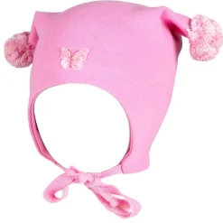New vårlue til barn med sommerfugl, Rosa Vår- Og Høstluer Barn | Vår- Og Høstluer Baby