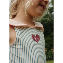 Clearance Gina badedrakt til baby og barn, Blue Stripe Badetøy Jente | Badetøy Baby Jente