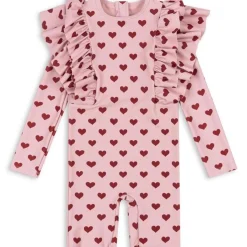 Fashion Manuca UV-drakt til småbarn, Amour Pink Badetøy Jente | Badetøy Baby Jente