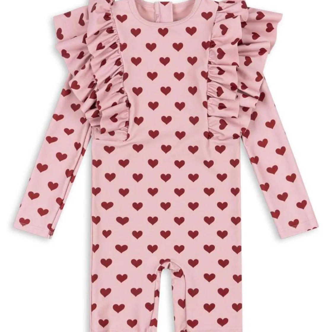Fashion Manuca UV-drakt til småbarn, Amour Pink Badetøy Jente | Badetøy Baby Jente
