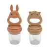 Best 2-pack feeder til baby, Almond/Terracotta Bestikk