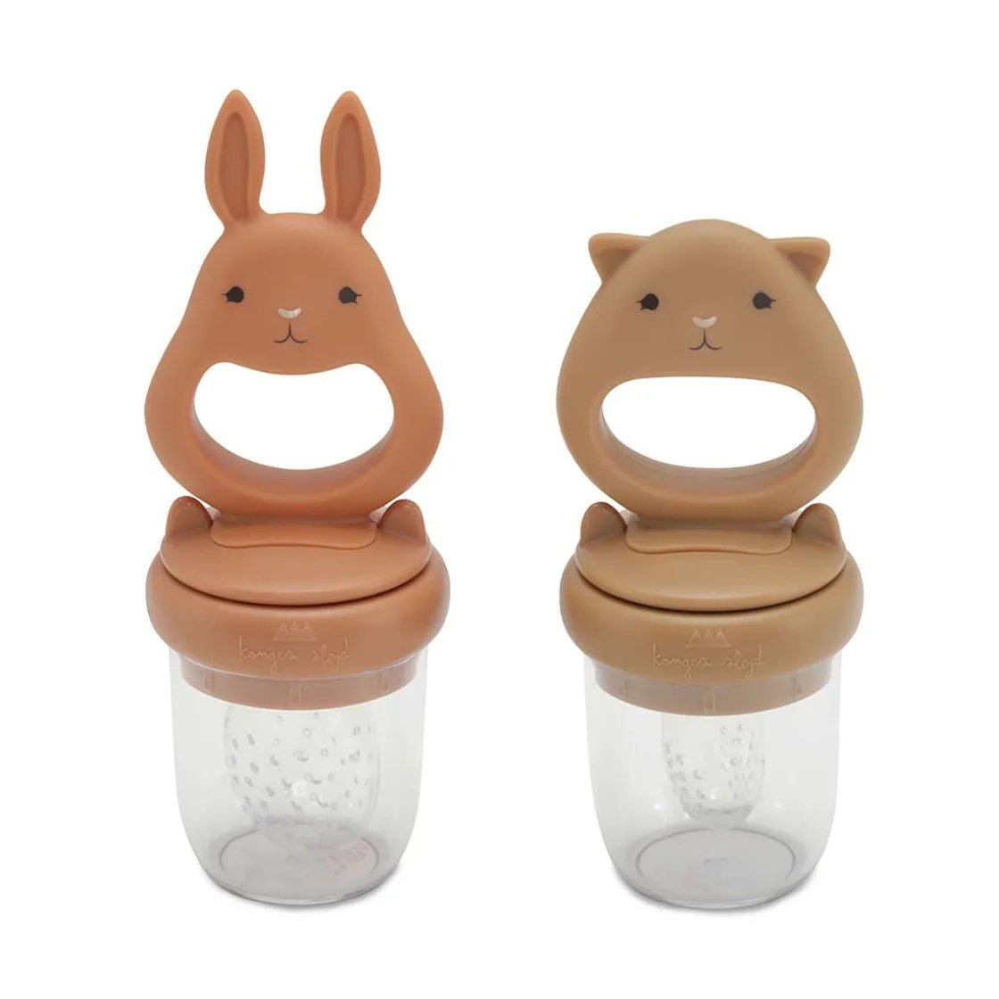 Best 2-pack feeder til baby, Almond/Terracotta Bestikk
