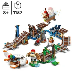 Hot Diddy Kongs gruvevogntur – ekstrabanesett 8 år+ Lego