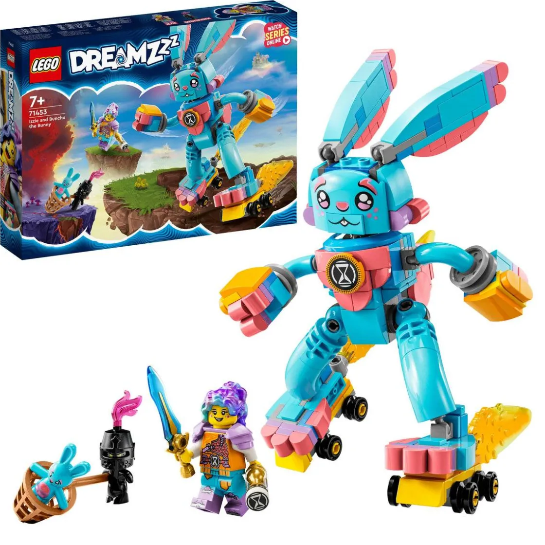 Online DREAMZzz Izzie og kaninen Bunchu 7 år+ Lego
