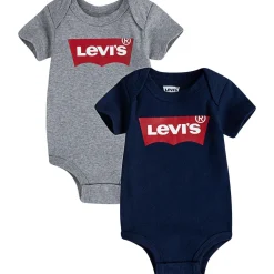 Sale 2-pack kortermet body, Grey Heather Bodyer Baby Jente | Bodyer Baby Gutt