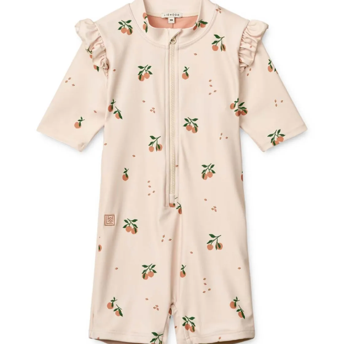New Amel UV drakt til småbarn, Peach/Sea shell Badetøy Baby Jente