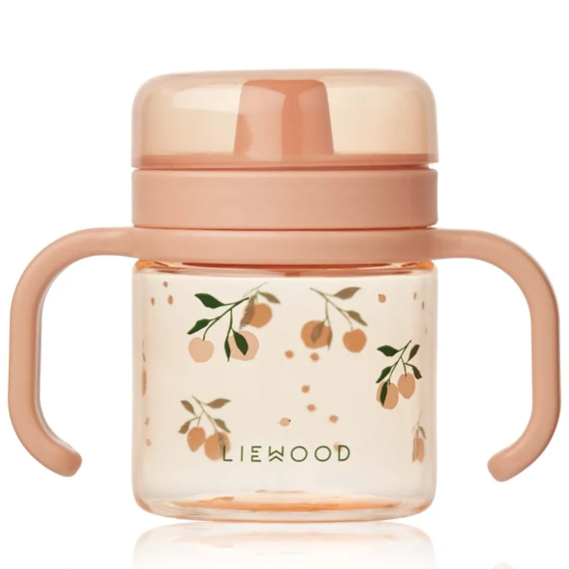 Outlet Kylo Sippy tutekopp i tritan, Peach/Sea shell Kopper Og Drikkeflasker