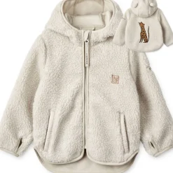 Outlet Mara Teddyjakke til småbarn, Leopard Sandy Jakker Barn | Jakker Baby