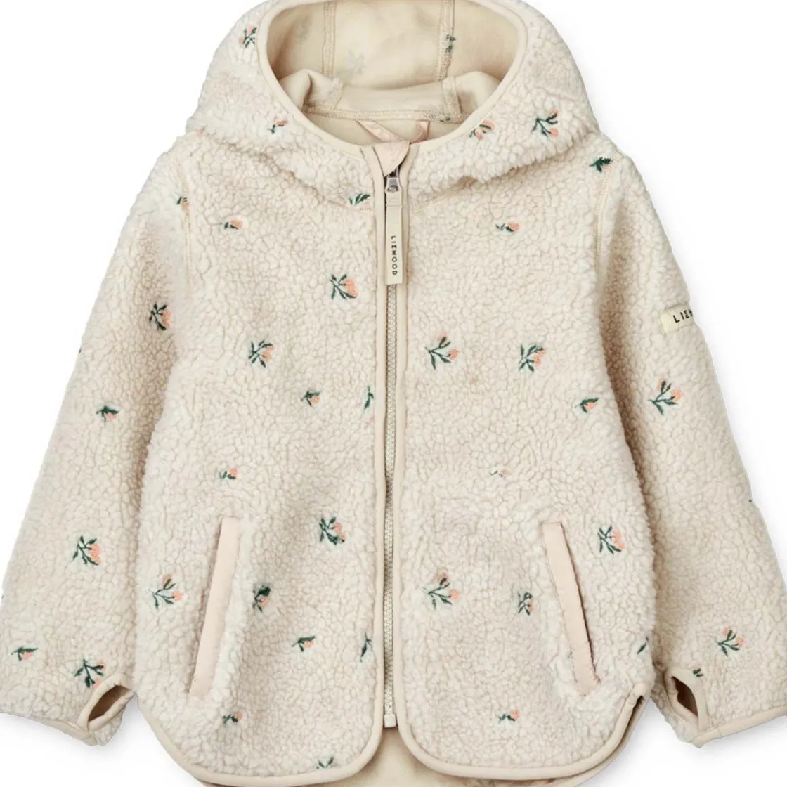 Hot Mara teddyjakke til barn, Peach/Sandy Jakker Barn