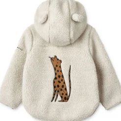 Outlet Mara Teddyjakke til småbarn, Leopard Sandy Jakker Barn | Jakker Baby