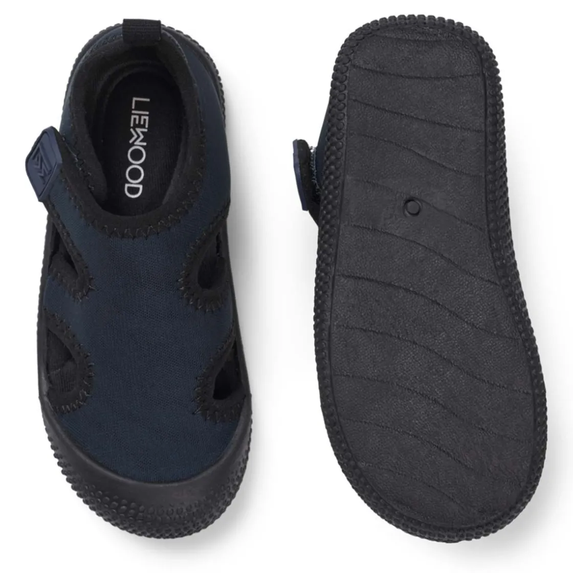 Discount Sigurd badesko til barn, Black/Navy Sandaler Og Badesko