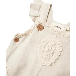 New Nbffrigg jumpsuit til baby, Pumice Stone Penklær Jente | Penklær Baby Jente