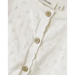 Discount Nbfgliva cardigan til baby, Coconut Milk Penklær Jente | Penklær Baby Jente