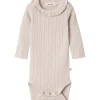 Clearance Nbfrachel body, Gray Morn Penklær Baby Jente | Penklær Baby Gutt
