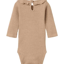 Fashion Nbfsophia body, Rugby Tan Bodyer Baby Jente