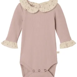 Fashion Nbftrine body, Shadow Gray Penklær Baby Jente | Penklær Baby Gutt