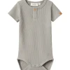 Best Nbmdiem kortermet body, Forest Fog Kort | Kortermet Baby Gutt