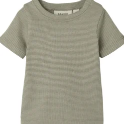 New Nbmfeng t-skjorte til baby, Moss Gray Kort | Kortermet Baby Gutt