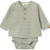 Best Nbmodo skjortebody, Seagrass Juleantrekk Baby Gutt | Penklær Baby Gutt