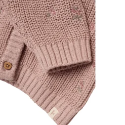 Sale Nmfemlen cardigan til småbarn, Shadow Gray Penklær Jente | Penklær Baby Gutt