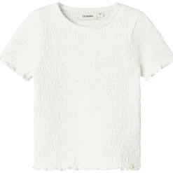 Outlet Nmfjacoba t-skjorte til småbarn, Coconut Milk T-skjorter & Singleter Jente | T-skjorter Gutt