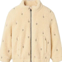 Hot Nmfnalo teddyjakke til småbarn, Bleached Sand Jakker Barn | Jakker Baby