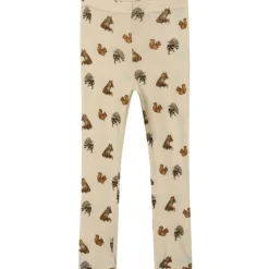 Clearance NMNNIMO leggings i ull småbarn, sandshell Ullbukser Gutt 3-10 År | Ullbukser Baby
