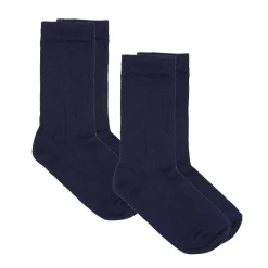 Discount 2 pack ullsokker til barn, marineblå Ulltøfler Og Ullsokker Baby | Sokker Jente 8- 16 År