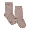 Sale 2 pack ullsokker til barn, beige Ulltøfler Og Ullsokker Baby | Sokker Jente 8- 16 År