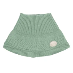 Fashion Classic hals i ull til barn, Dus grønn Hals Og Skjerf Barn | Hals Og Skjerf Baby