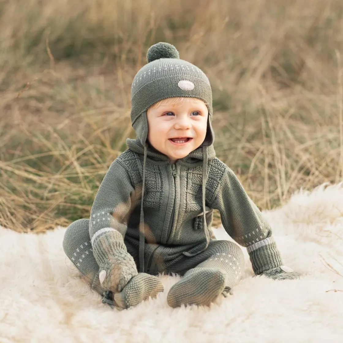 Clearance Classic Lue, Sea spray Vår- Og Høstluer Baby | Vinterluer Baby
