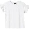 Outlet Nlffang t-skjorte til barn, Bright White T-skjorte Jente 8-16 År | T-skjorter & Singleter Jente
