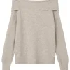 Discount Nlflodet strikket genser til barn, Light Grey Melange Gensere Jente 8-16 År | Gensere & Overdeler Gutt