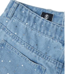 Discount Nlfsyzza wide jeans, Medium Blue Denim Bukser Jente 8-16 År | Bukser Baby Gutt