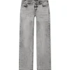 Hot Nlftianna wide jeans til barn, Light Grey Denim Bukser Jente 8-16 År | Bukser Baby Gutt