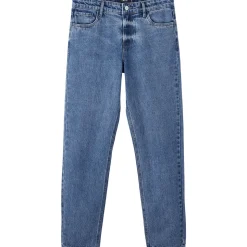Hot Nlmnizza DAD-jeans til barn, Medium Blue Denim Bukser Gutt 8-16 År | Bukser Baby Gutt