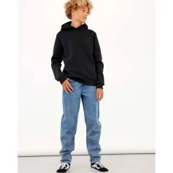 Hot Nlmnizza DAD-jeans til barn, Medium Blue Denim Bukser Gutt 8-16 År | Bukser Baby Gutt