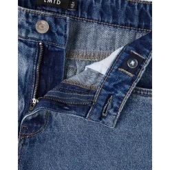 Hot Nlmnizza DAD-jeans til barn, Medium Blue Denim Bukser Gutt 8-16 År | Bukser Baby Gutt