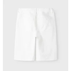 New Nlntazza denim shorts til barn, Bright White Shortser Jente 8-16 År | Shortser Baby Gutt